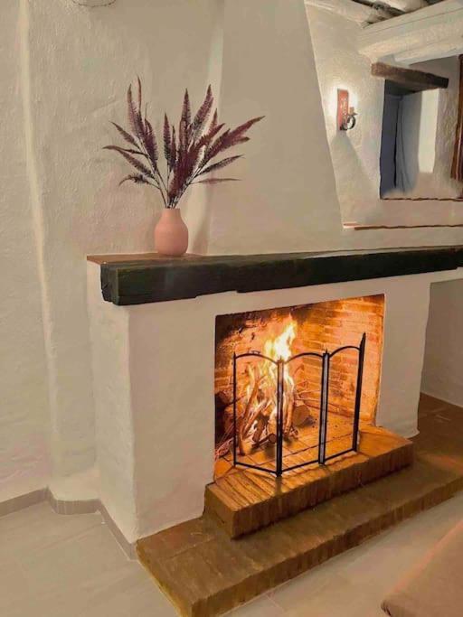 La Palmera. Casa Rural Con Piscina Privada. Бенадалид Экстерьер фото