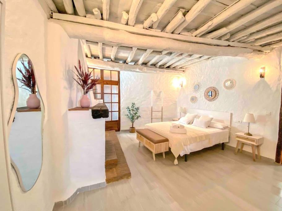La Palmera. Casa Rural Con Piscina Privada. Бенадалид Экстерьер фото