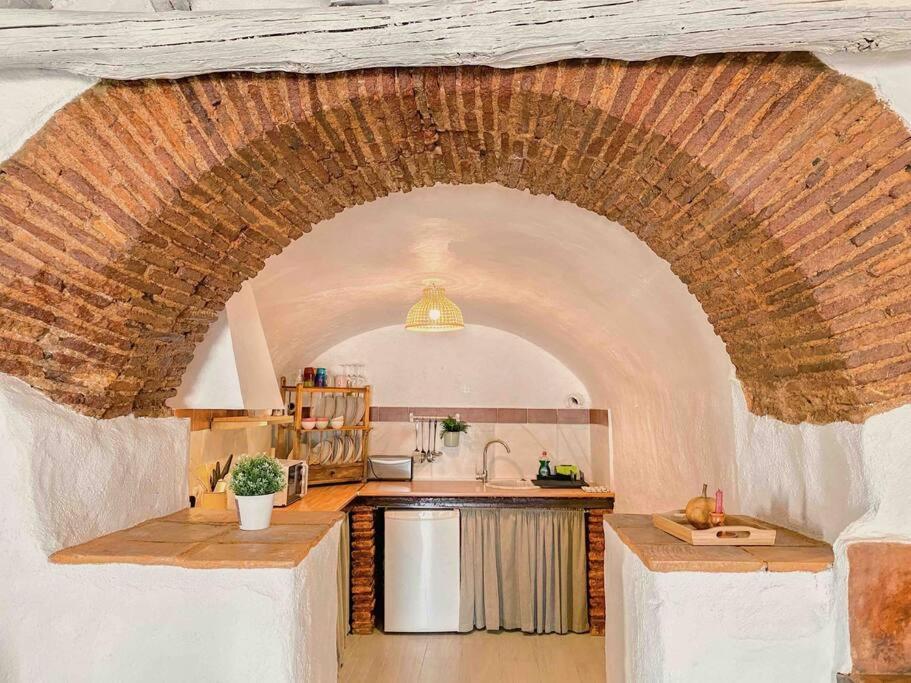 La Palmera. Casa Rural Con Piscina Privada. Бенадалид Экстерьер фото